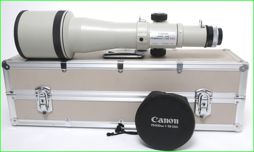 Canon 800mm s - 5.6/800mm, s.s.c