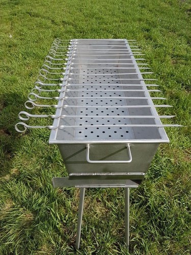 Barbecue acciaio inox lungo - barbecue,